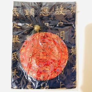 🧧Chinese Envelope Bag, Navy Blue & Red